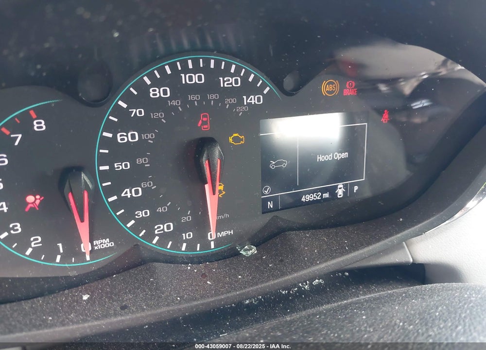 2020 CHEVROLET TRAX VIN: KL7CJKSB9LB344033