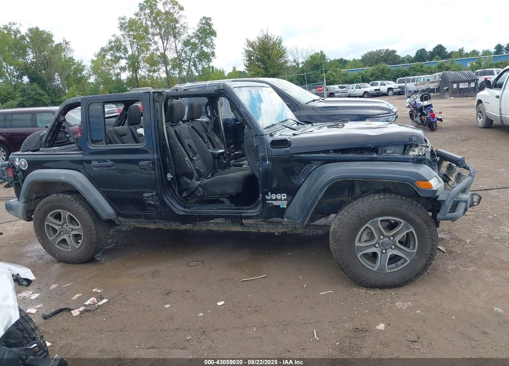 2018 JEEP WRANGLER UNLIMITED VIN: 1C4HJXDG4JW257869