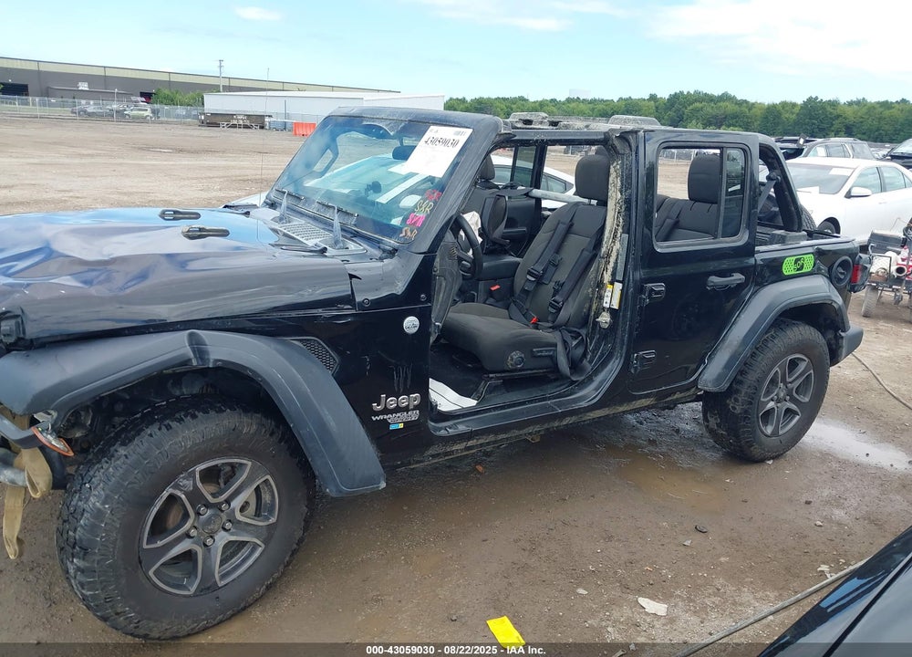 2018 JEEP WRANGLER UNLIMITED VIN: 1C4HJXDG4JW257869
