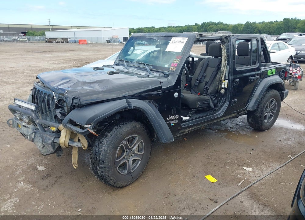 2018 JEEP WRANGLER UNLIMITED VIN: 1C4HJXDG4JW257869