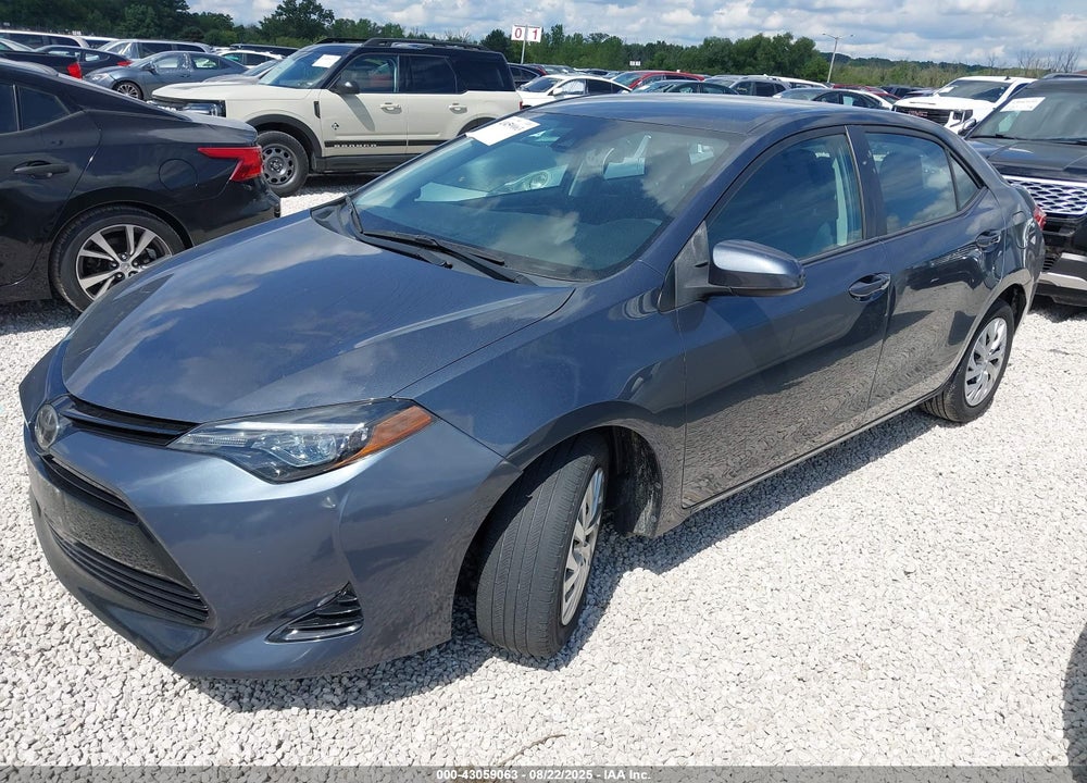 2018 TOYOTA COROLLA VIN: 2T1BURHE3JC033227