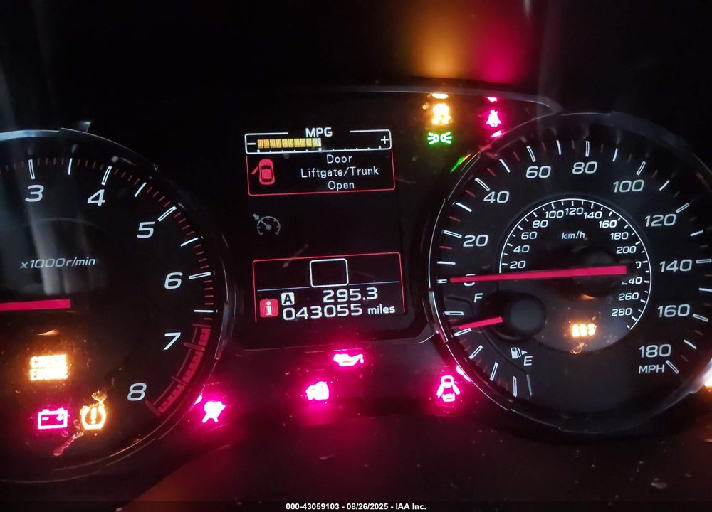 2021 SUBARU WRX VIN: JF1VA1C65M9810739