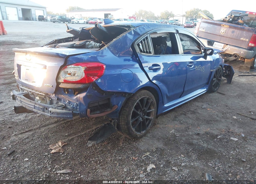 2021 SUBARU WRX VIN: JF1VA1C65M9810739