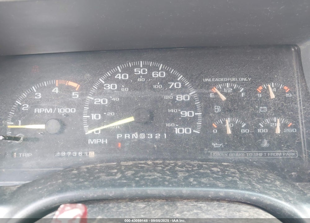 1995 GMC YUKON VIN: 1GKEK13K4SJ733107