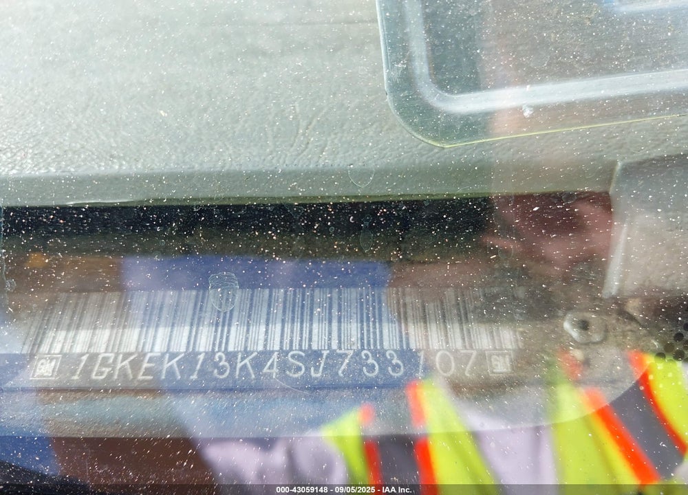 1995 GMC YUKON VIN: 1GKEK13K4SJ733107