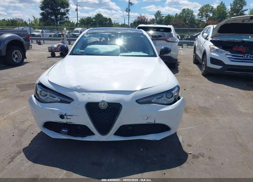 2021 ALFA ROMEO GIULIA AWD VIN: ZARFANANXM7644302