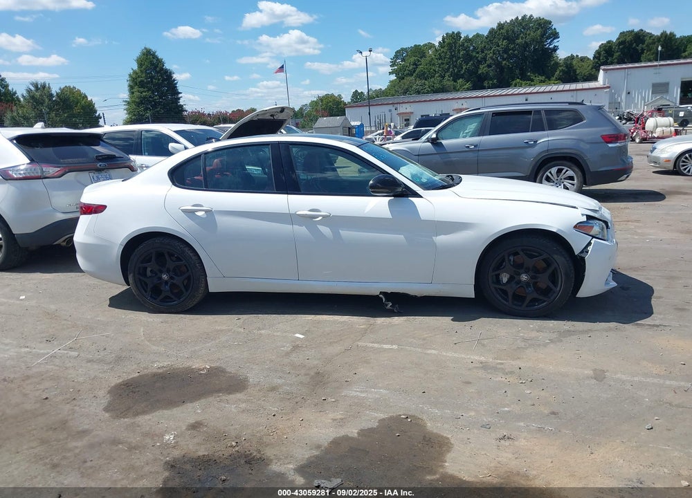 2021 ALFA ROMEO GIULIA AWD VIN: ZARFANANXM7644302