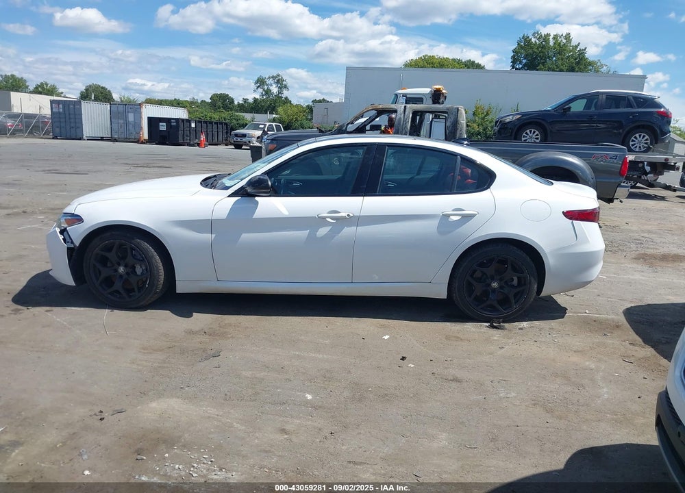 2021 ALFA ROMEO GIULIA AWD VIN: ZARFANANXM7644302