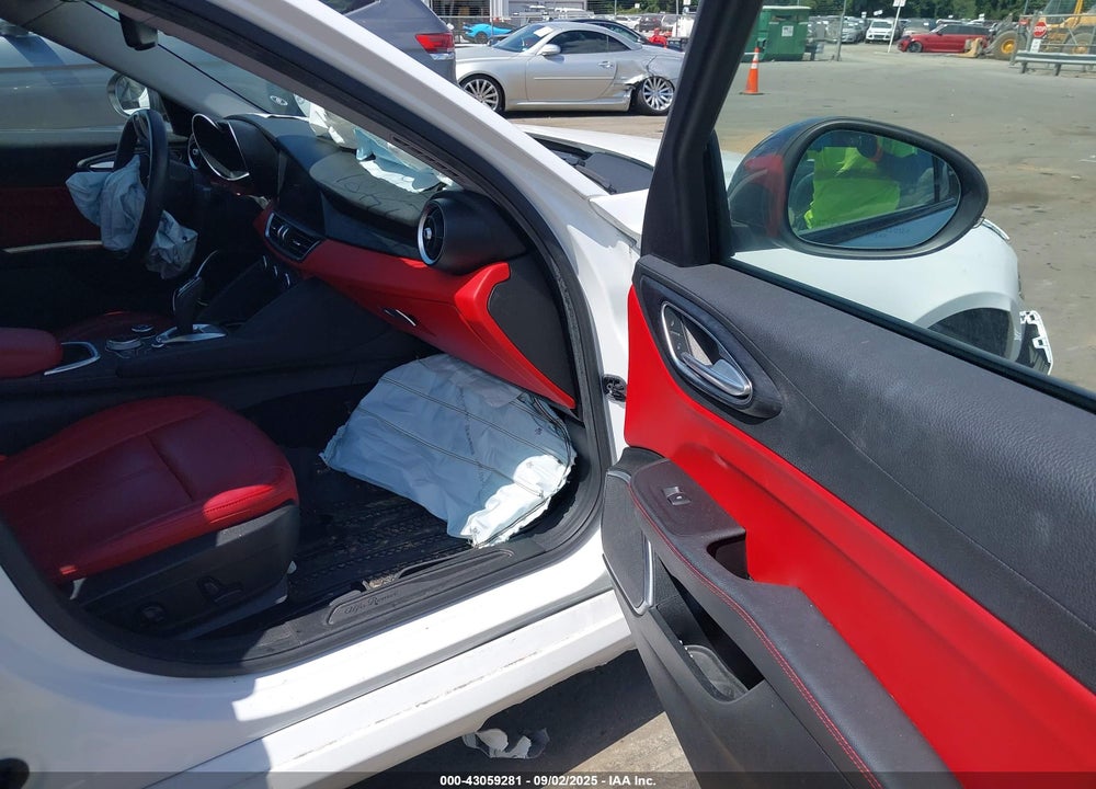 2021 ALFA ROMEO GIULIA AWD VIN: ZARFANANXM7644302