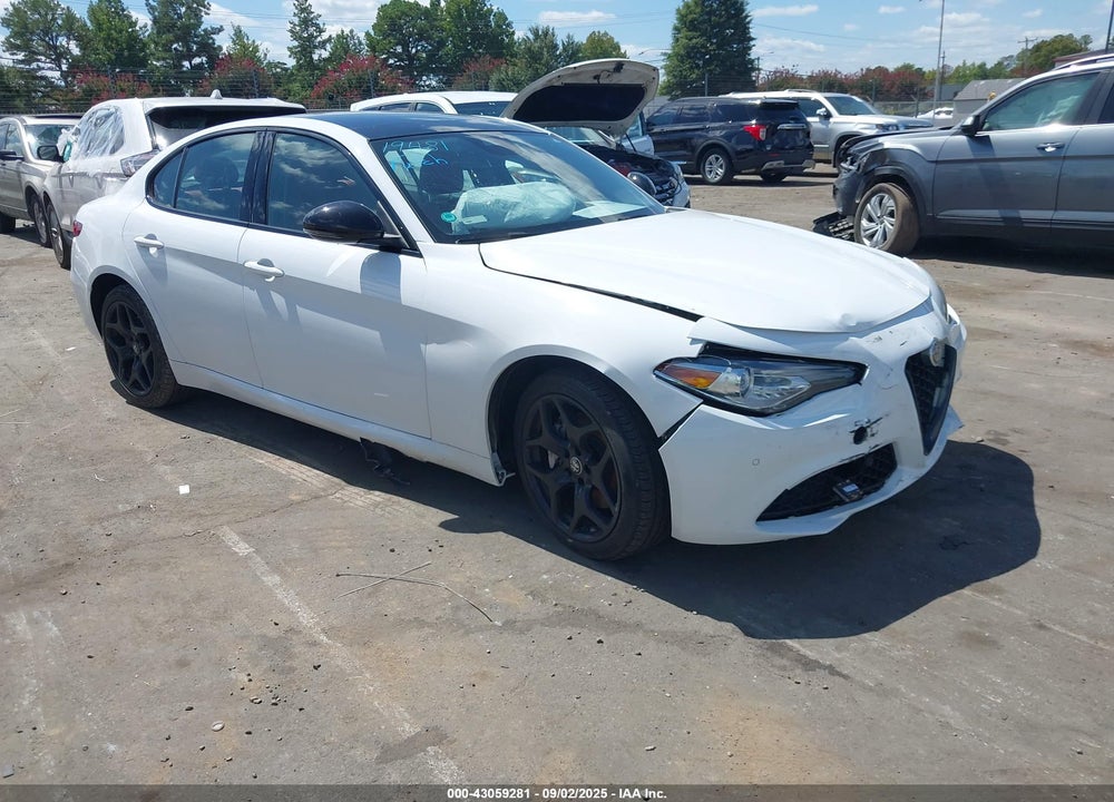 2021 ALFA ROMEO GIULIA AWD VIN: ZARFANANXM7644302
