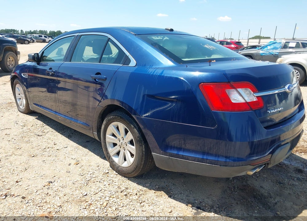 2012 FORD TAURUS VIN: 1FAHP2DW9CG139666