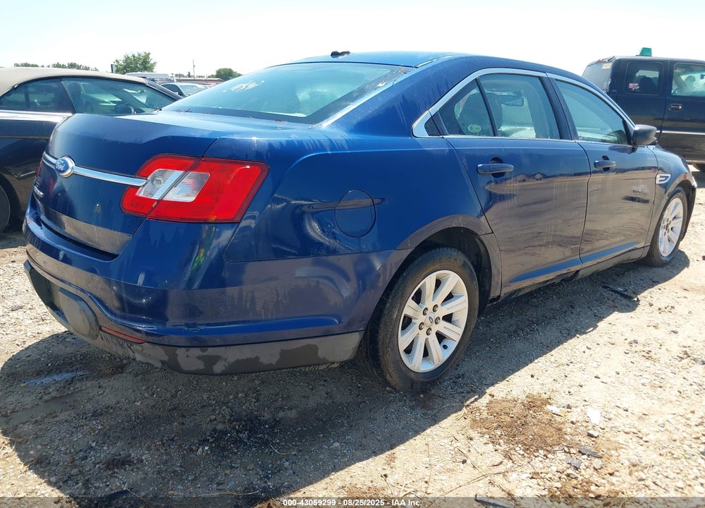 2012 FORD TAURUS VIN: 1FAHP2DW9CG139666
