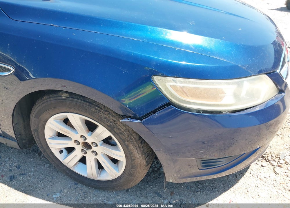 2012 FORD TAURUS VIN: 1FAHP2DW9CG139666