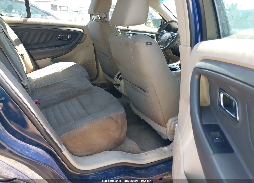 2012 FORD TAURUS VIN: 1FAHP2DW9CG139666