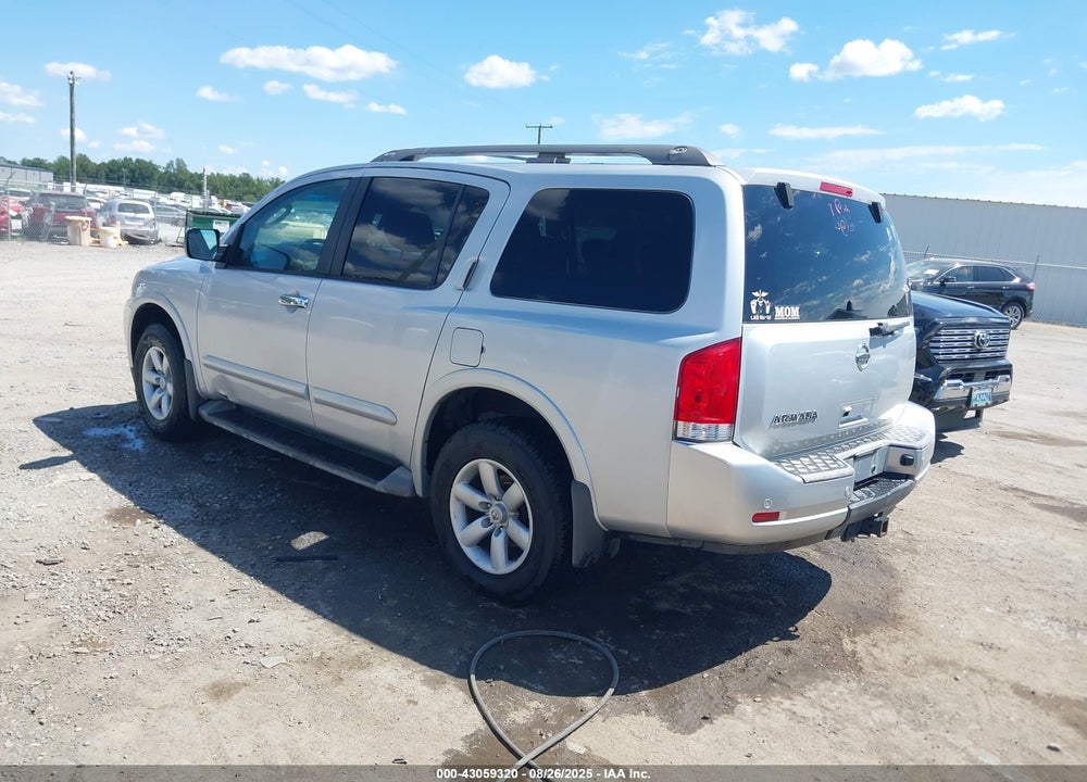 2011 NISSAN ARMADA SV VIN: 5N1AA0NC0BN608011