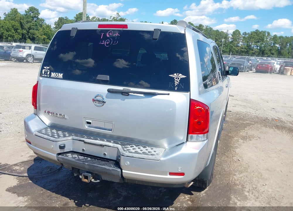 2011 NISSAN ARMADA SV VIN: 5N1AA0NC0BN608011