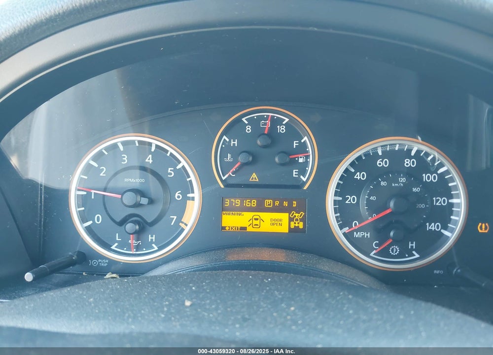 2011 NISSAN ARMADA SV VIN: 5N1AA0NC0BN608011