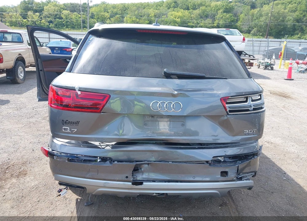 2017 AUDI Q7 3.0T PREMIUM VIN: WA1VAAF7XHD041229