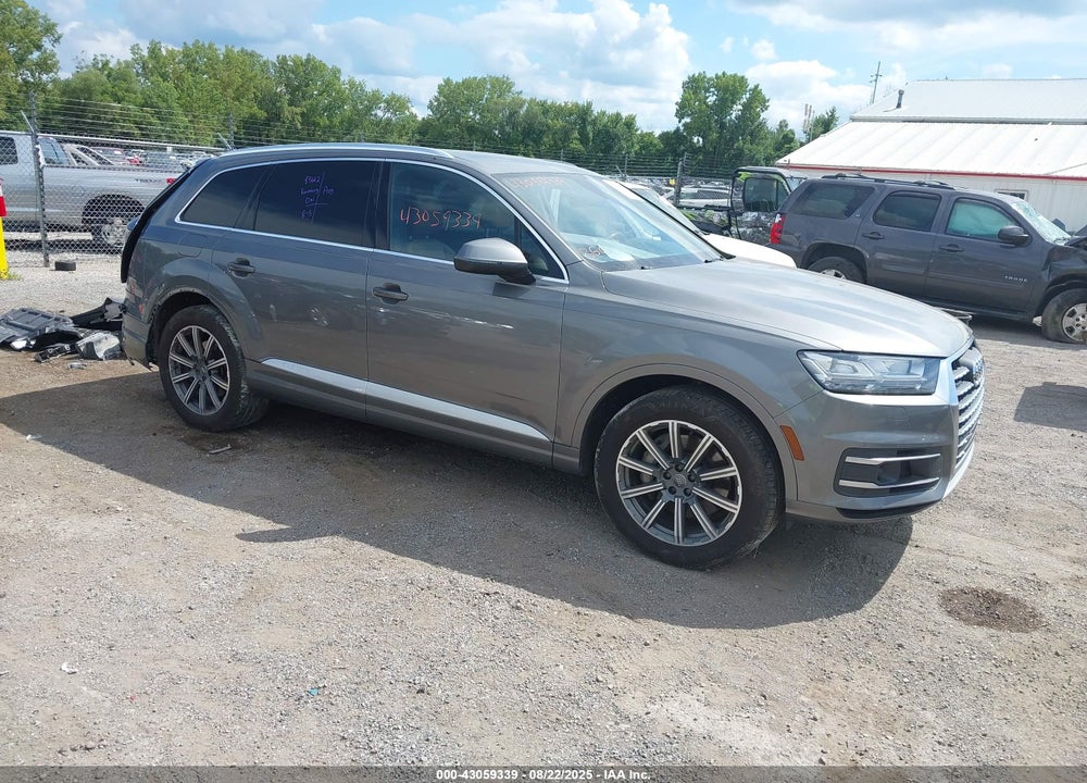 2017 AUDI Q7 3.0T PREMIUM VIN: WA1VAAF7XHD041229