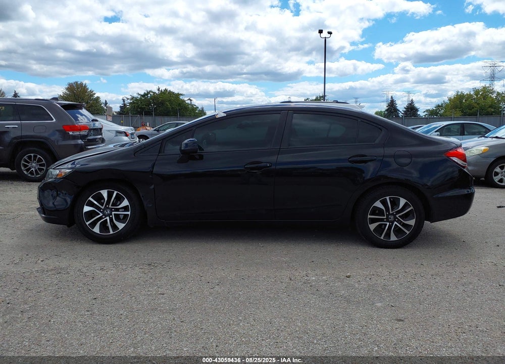 2013 HONDA CIVIC EX VIN: 19XFB2F87DE074235