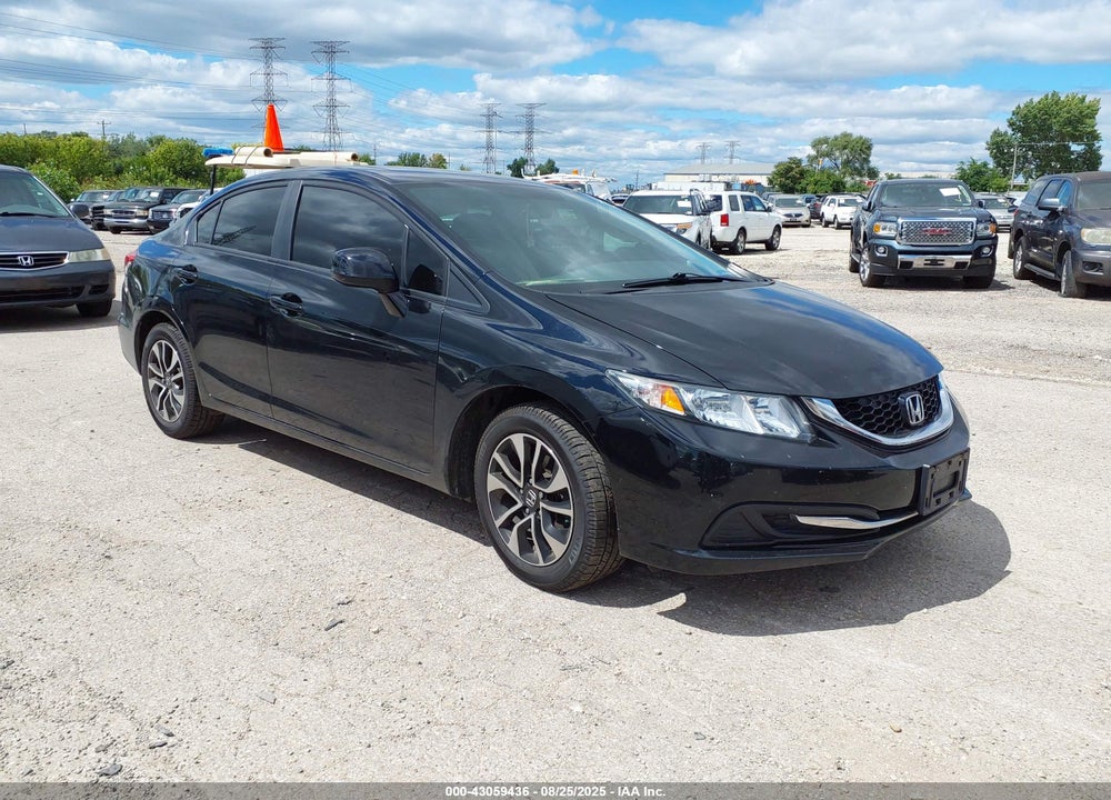 2013 HONDA CIVIC EX VIN: 19XFB2F87DE074235