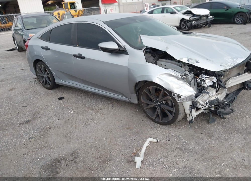 2019 HONDA CIVIC SPORT VIN: 2HGFC2F87KH604607