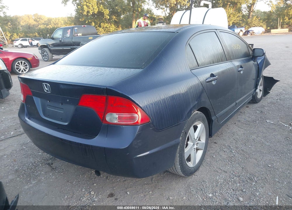 2008 HONDA CIVIC LX VIN: 1HGFA15518L119494