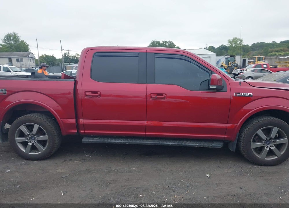 2015 FORD F-150 LARIAT VIN: 1FTEW1EF0FFB54477