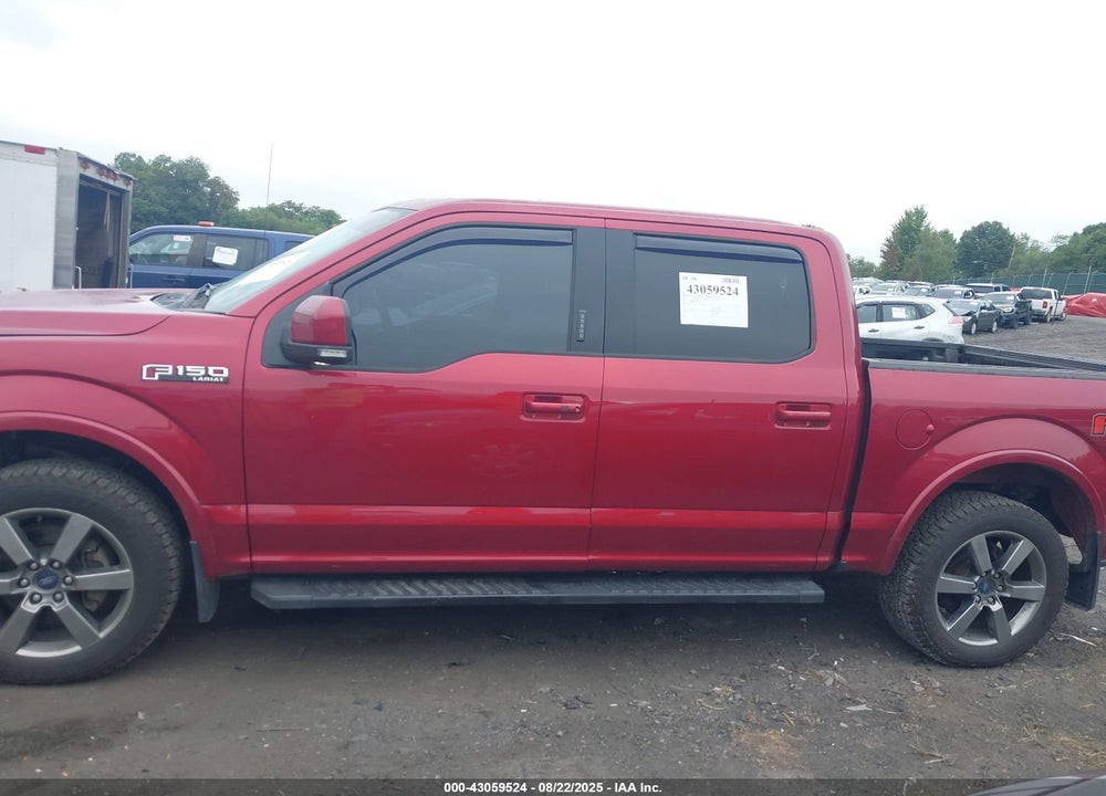2015 FORD F-150 LARIAT VIN: 1FTEW1EF0FFB54477
