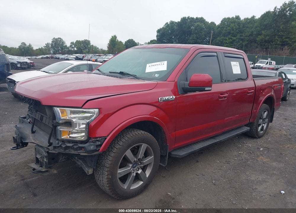 2015 FORD F-150 LARIAT VIN: 1FTEW1EF0FFB54477