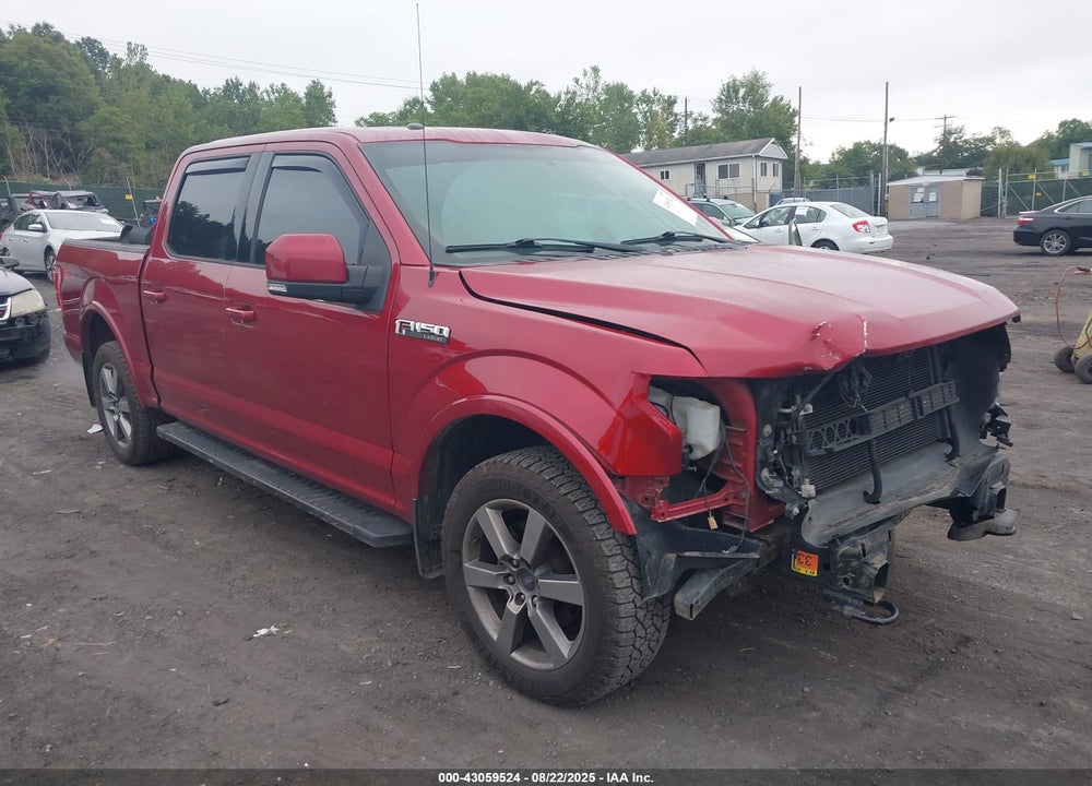 2015 FORD F-150 LARIAT VIN: 1FTEW1EF0FFB54477