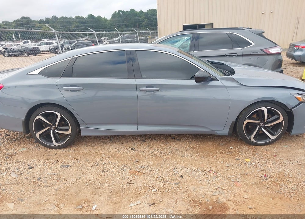 2022 HONDA ACCORD VIN: 1HGCV1F37NA063265