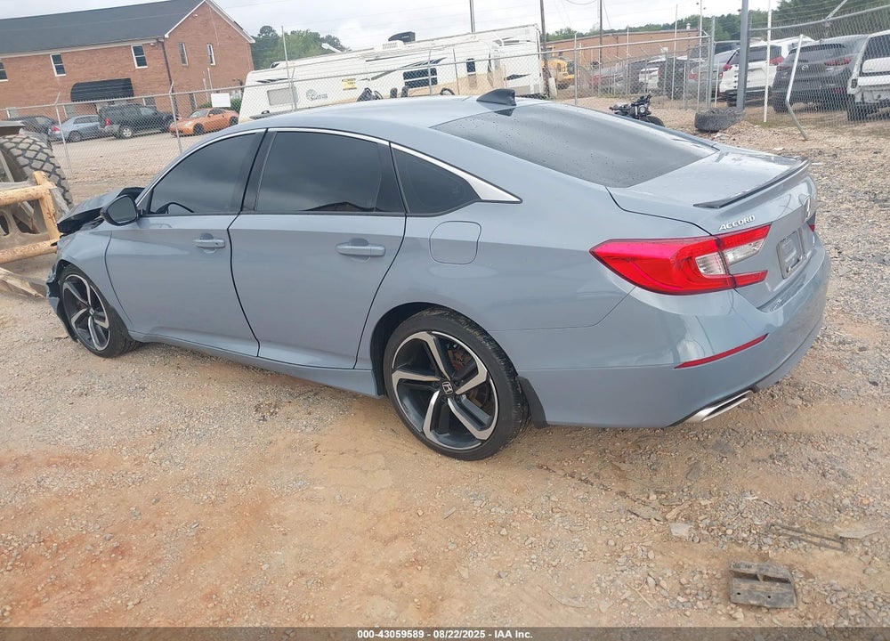 2022 HONDA ACCORD VIN: 1HGCV1F37NA063265