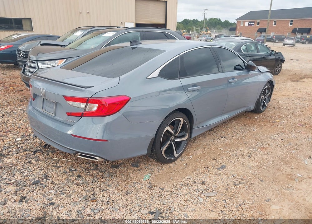 2022 HONDA ACCORD VIN: 1HGCV1F37NA063265