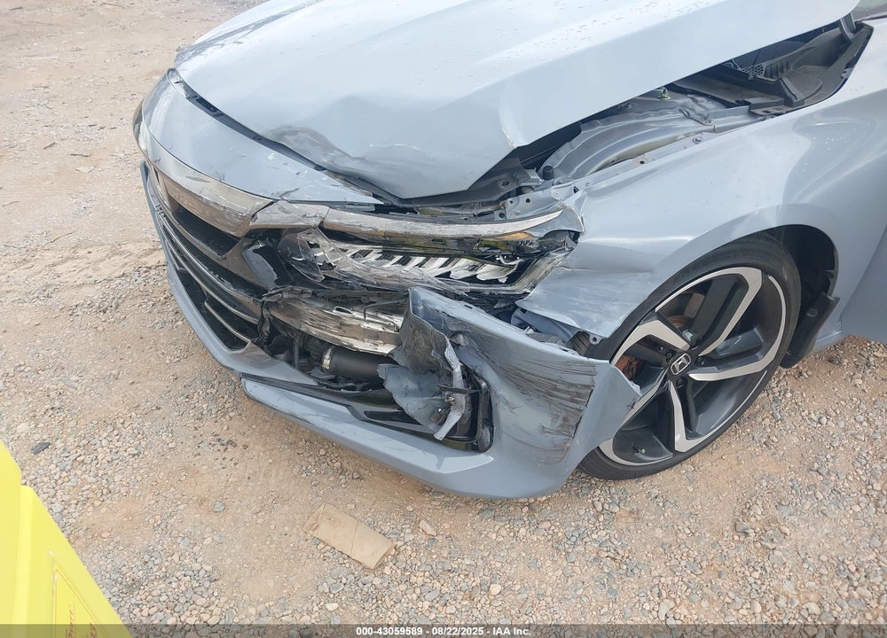 2022 HONDA ACCORD VIN: 1HGCV1F37NA063265