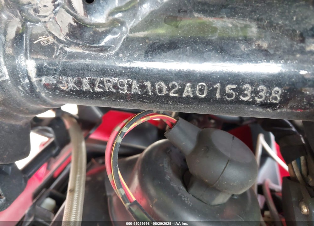 2002 KAWASAKI ZR1200 A VIN: JKAZR9A102A015338