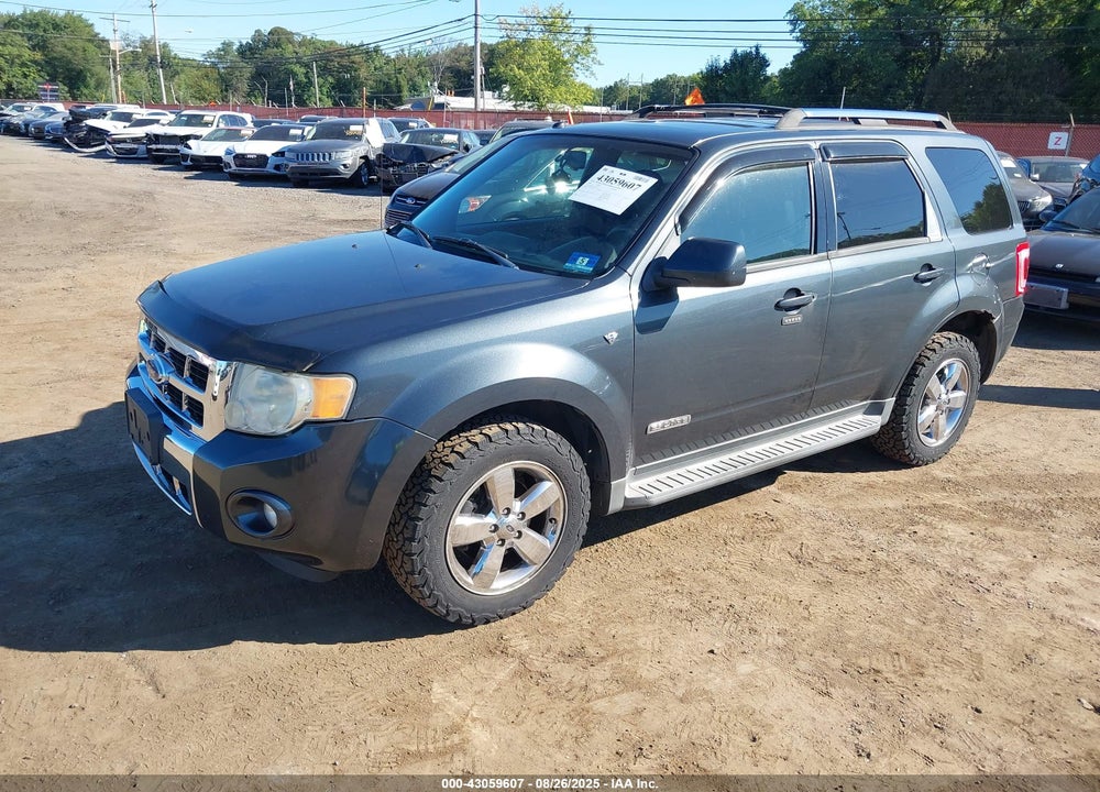 2008 FORD ESCAPE LIMITED VIN: 1FMCU94178KA67117