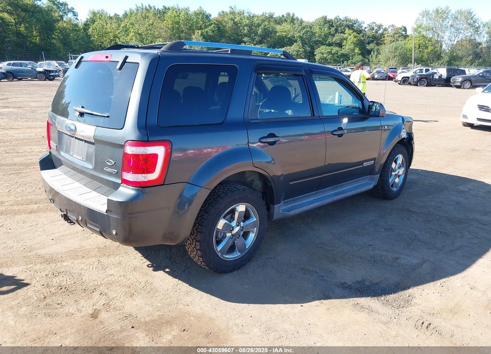 2008 FORD ESCAPE LIMITED VIN: 1FMCU94178KA67117