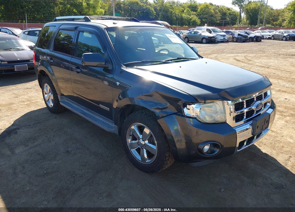 2008 FORD ESCAPE LIMITED VIN: 1FMCU94178KA67117