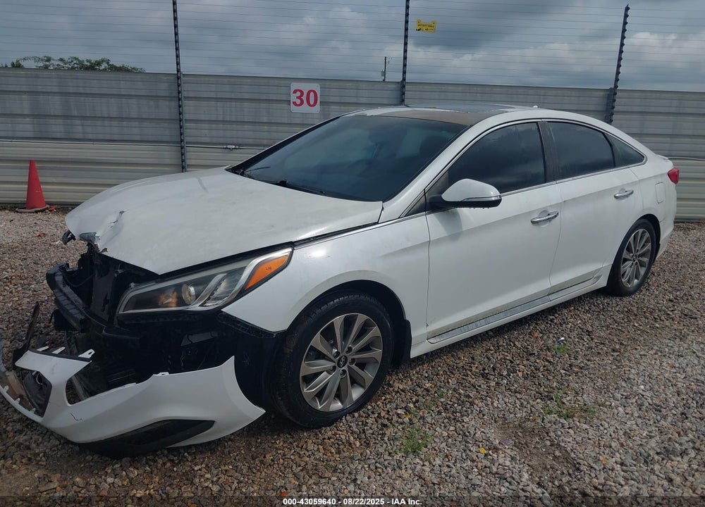 2017 HYUNDAI SONATA VIN: 5NPE34AF7HH444160
