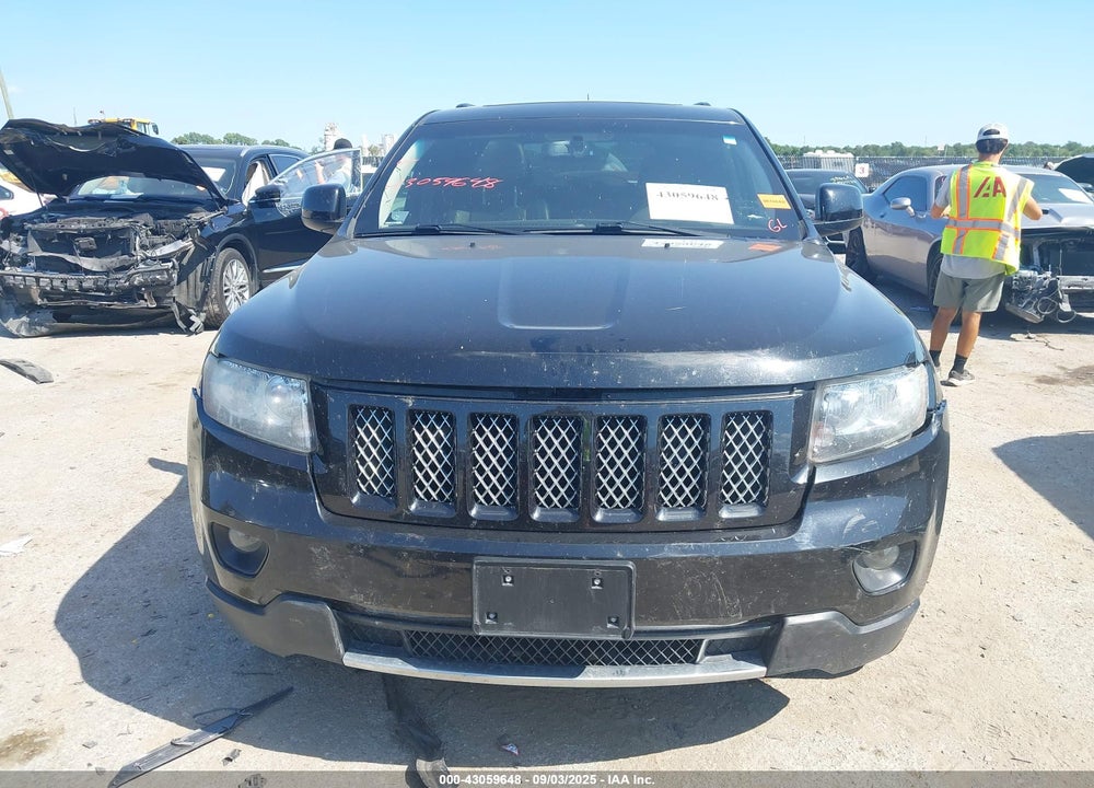 2012 JEEP GRAND CHEROKEE VIN: 1C4RJFAG1CC314696