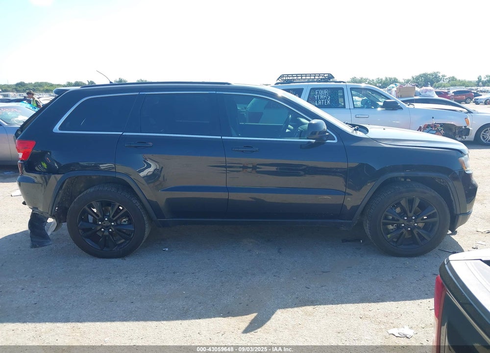 2012 JEEP GRAND CHEROKEE VIN: 1C4RJFAG1CC314696