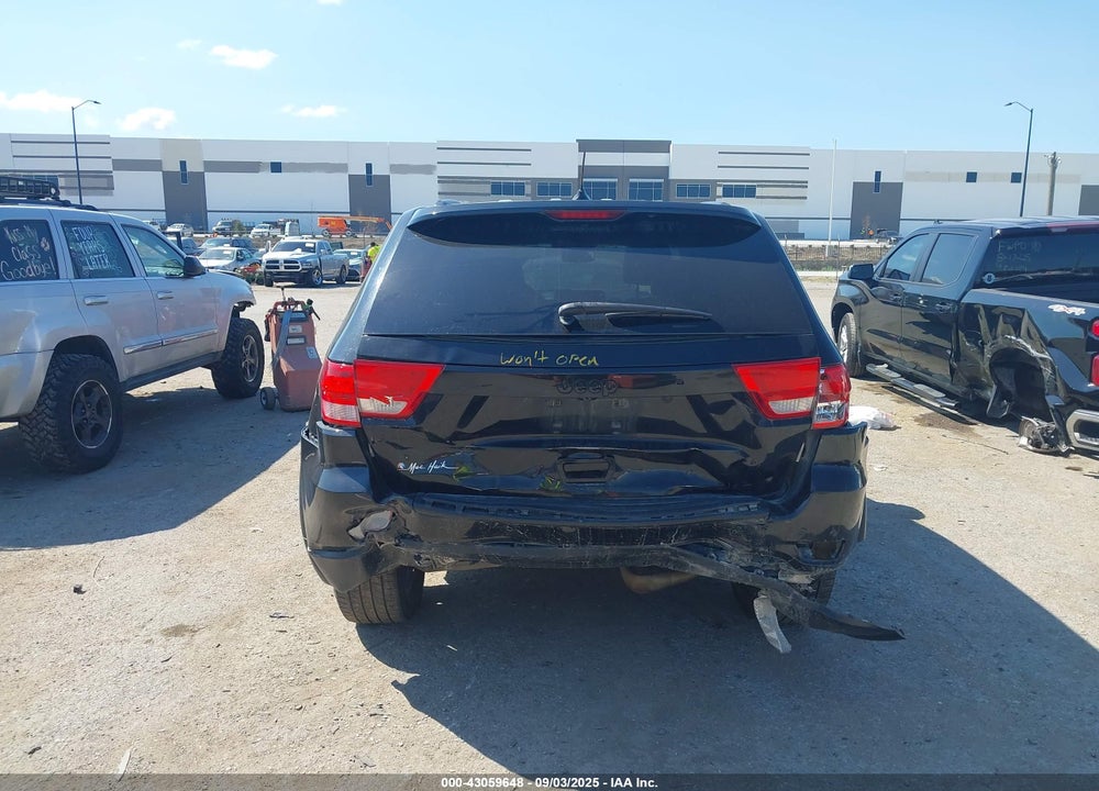 2012 JEEP GRAND CHEROKEE VIN: 1C4RJFAG1CC314696