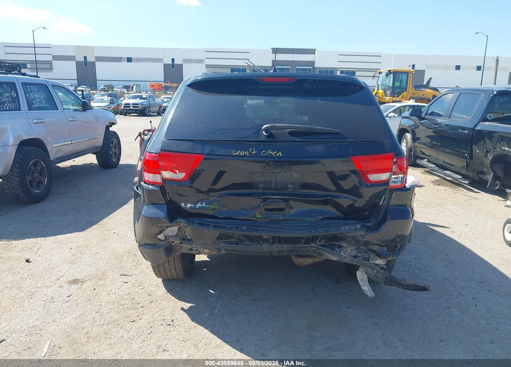 2012 JEEP GRAND CHEROKEE VIN: 1C4RJFAG1CC314696