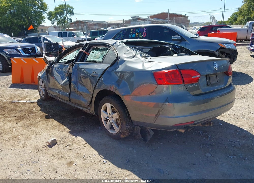 2012 VOLKSWAGEN JETTA VIN: 3VW3L7AJ9CM088467