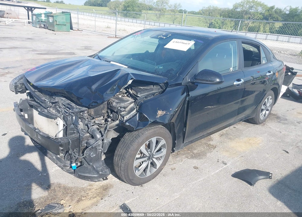 2022 KIA RIO VIN: 3KPA24AD1NE493886