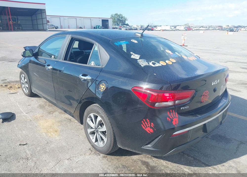 2022 KIA RIO VIN: 3KPA24AD1NE493886