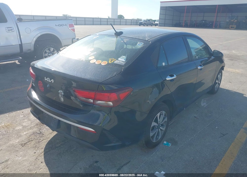 2022 KIA RIO VIN: 3KPA24AD1NE493886