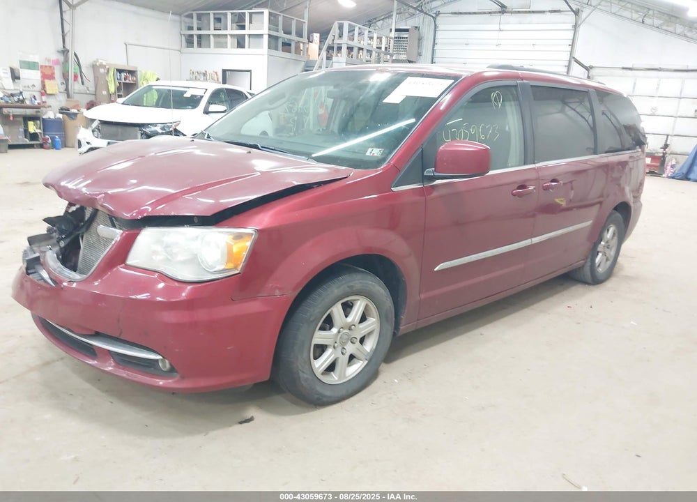 2012 CHRYSLER TOWN & COUNTRY TOURING VIN: 2C4RC1BG7CR134898
