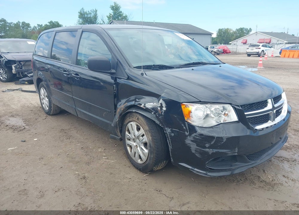 2016 DODGE GRAND CARAVAN SE VIN: 2C4RDGBG2GR401192